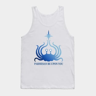 Flying Spaghetti Monster - Parmesan Be Upon You Tank Top